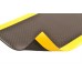 Notrax 417 Bubble Sof-Tred  w/ Dyna Shield  3'X6' - BLK/YELLOW