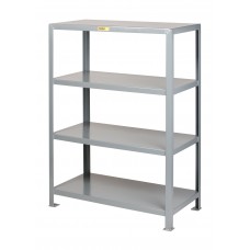 Little Giant Heavy-Duty Welded Steel Shelving 4SH-2436-72, 4 Shelves 24 x 36 x 72