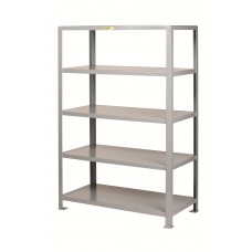 Little Giant Heavy-Duty Welded Steel Shelving 5SH-2436-72, 5 Shelves 24 x 36 x 72