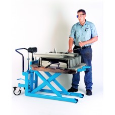 Bishamon Skid Lift Manual Lift - Forks 20.5 x 42.5 - 1,000 lb. Capacity