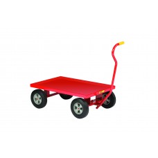 Little Giant Steel Deck Wagon Truck LW-2436-10 Solid Rubber Wheels 24 x 36