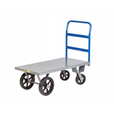 Little Giant Extra Heavy-Duty Platform Truck NBH-2448-MR Rubber Tired Wheels 24 x 48