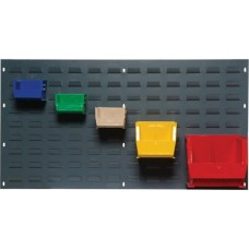 Quantum Bin Panel - QLP-3619 (36"W x 19"H Louvered Panel) Bins Not Included