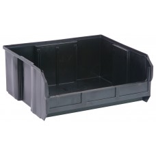 Stack & Hang Bin (14-3/4" x 16-1/2" x 7") - Black