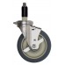 WR-00HS Four Swivel 5" x 1-1/4" Polyurethane Stainless Steel Casters, 2 with brake WR-00HS Four Swivel 5" x 1-1/4" Polyurethane Stainless Steel Casters, 2 with brake